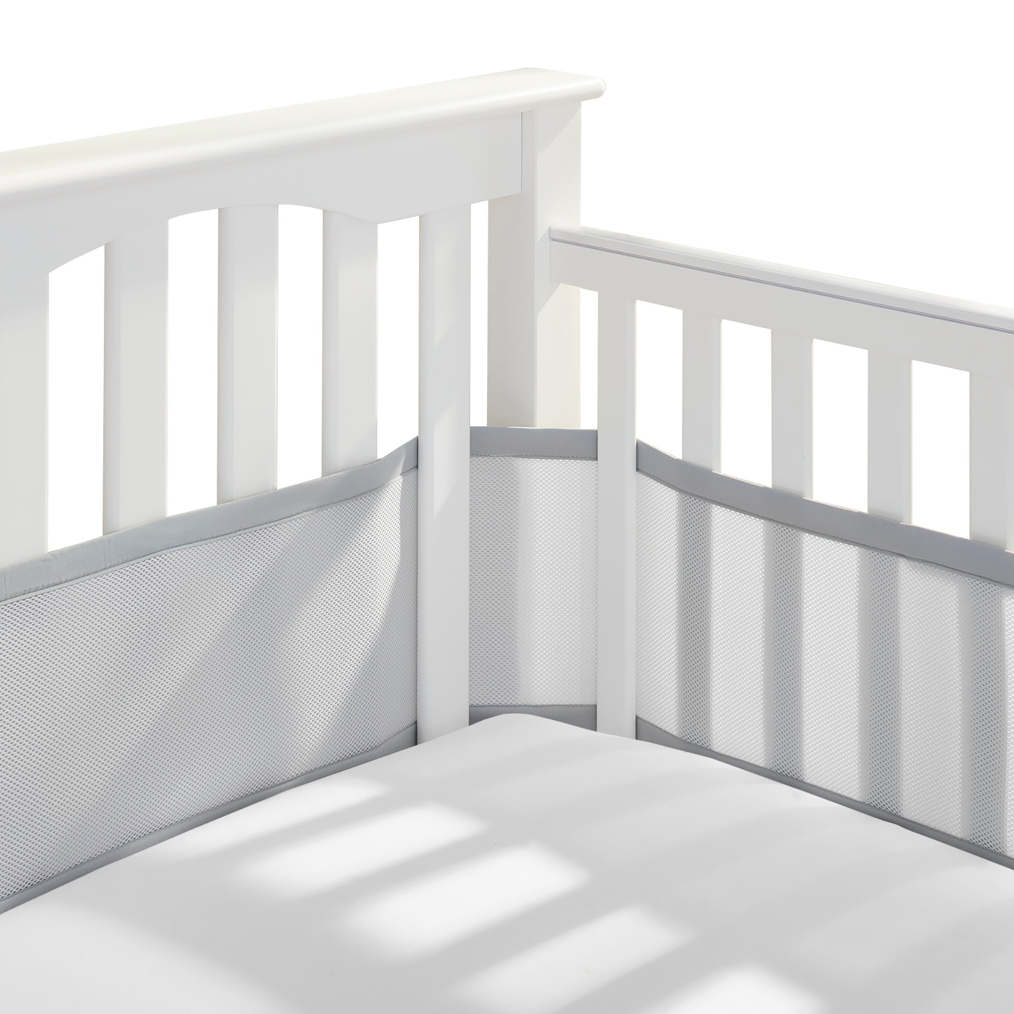 Breathable Mesh Crib Liner for Full Sized Crib