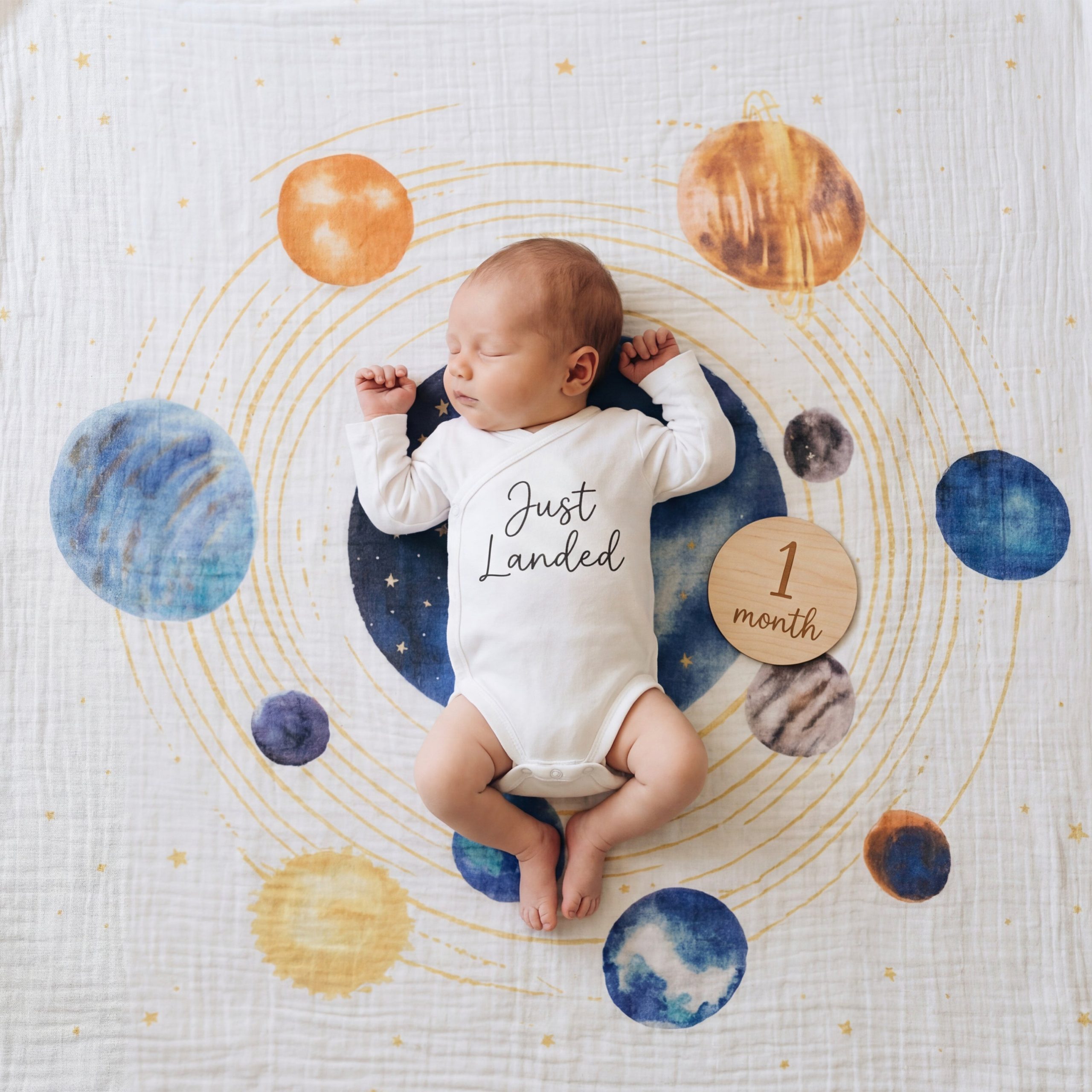 organic cotton muslin swaddle blanket 4 pack - Image 2