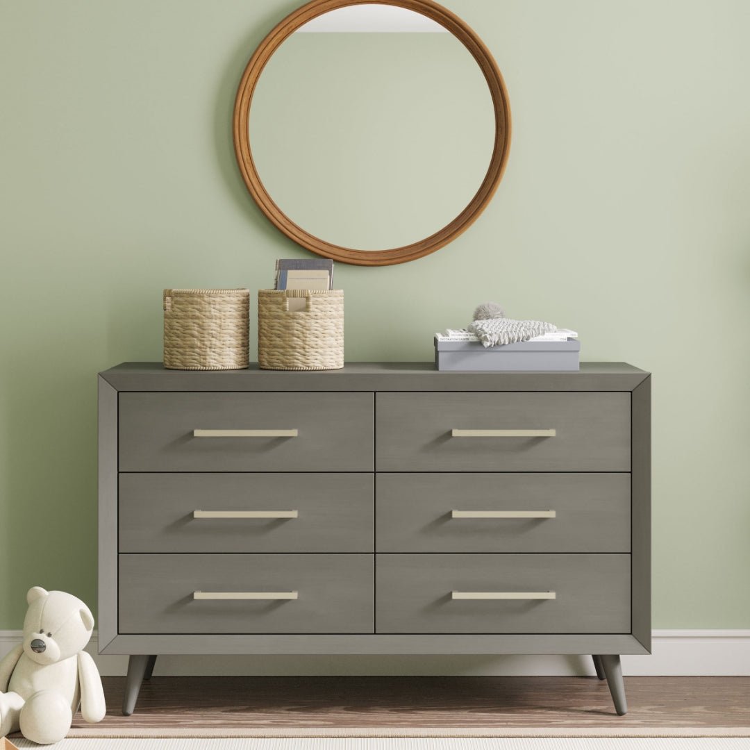 Cranbrook Double Dresser. Lunar Gray