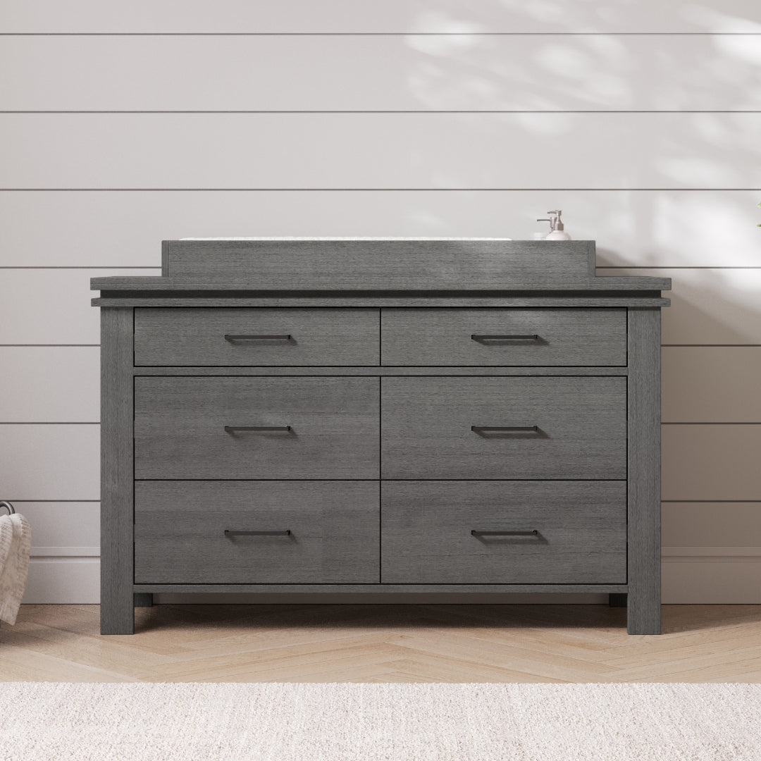 Denman 3-Piece Nursery Set with Crib. Dresser and Chest - Image 5