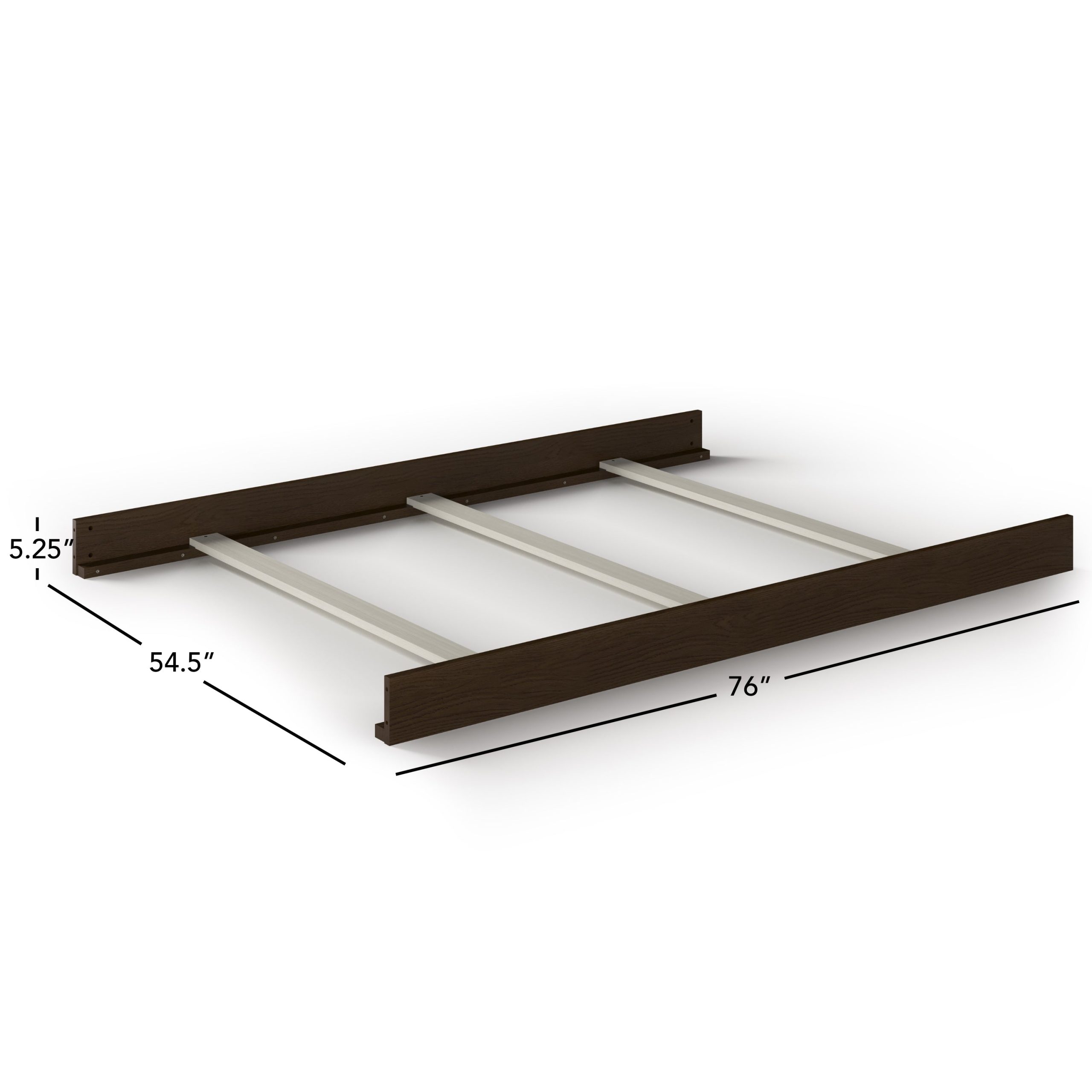 F06454 - Full-Size Bed Rails. Slate - Image 2