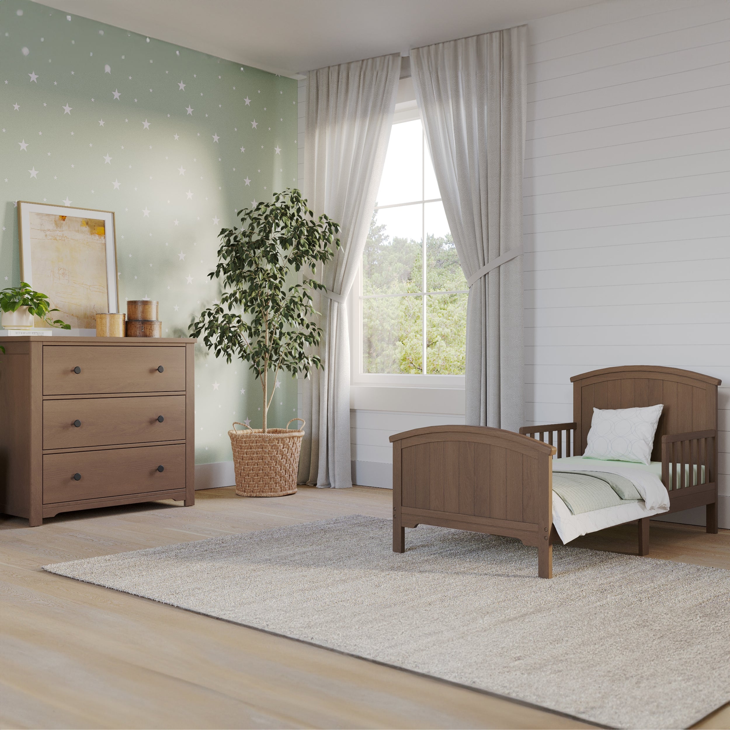 Hampton Toddler Bed. Dusty Heather - Image 8