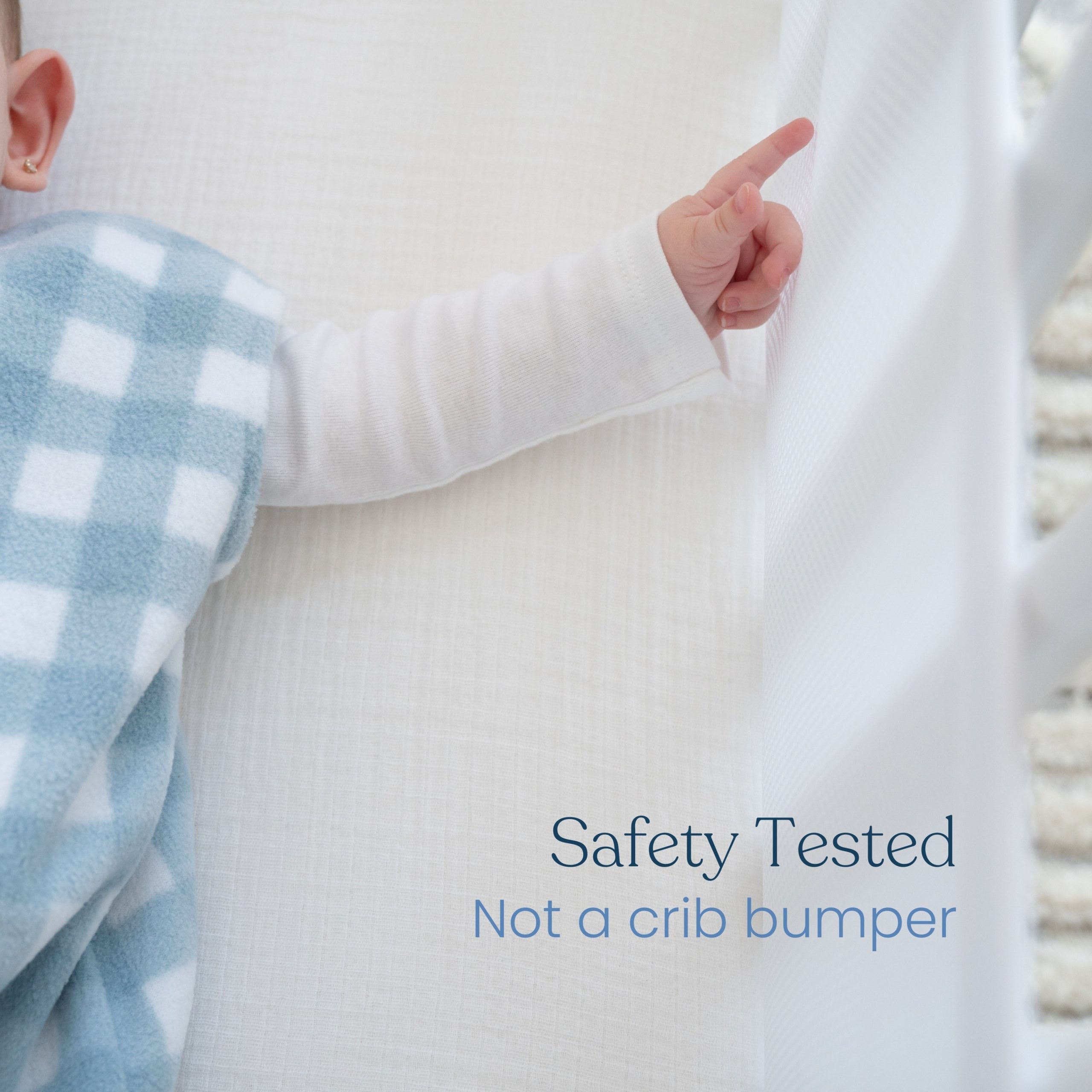 Breathable Mesh Crib Liner for Full Sized Crib - Image 4