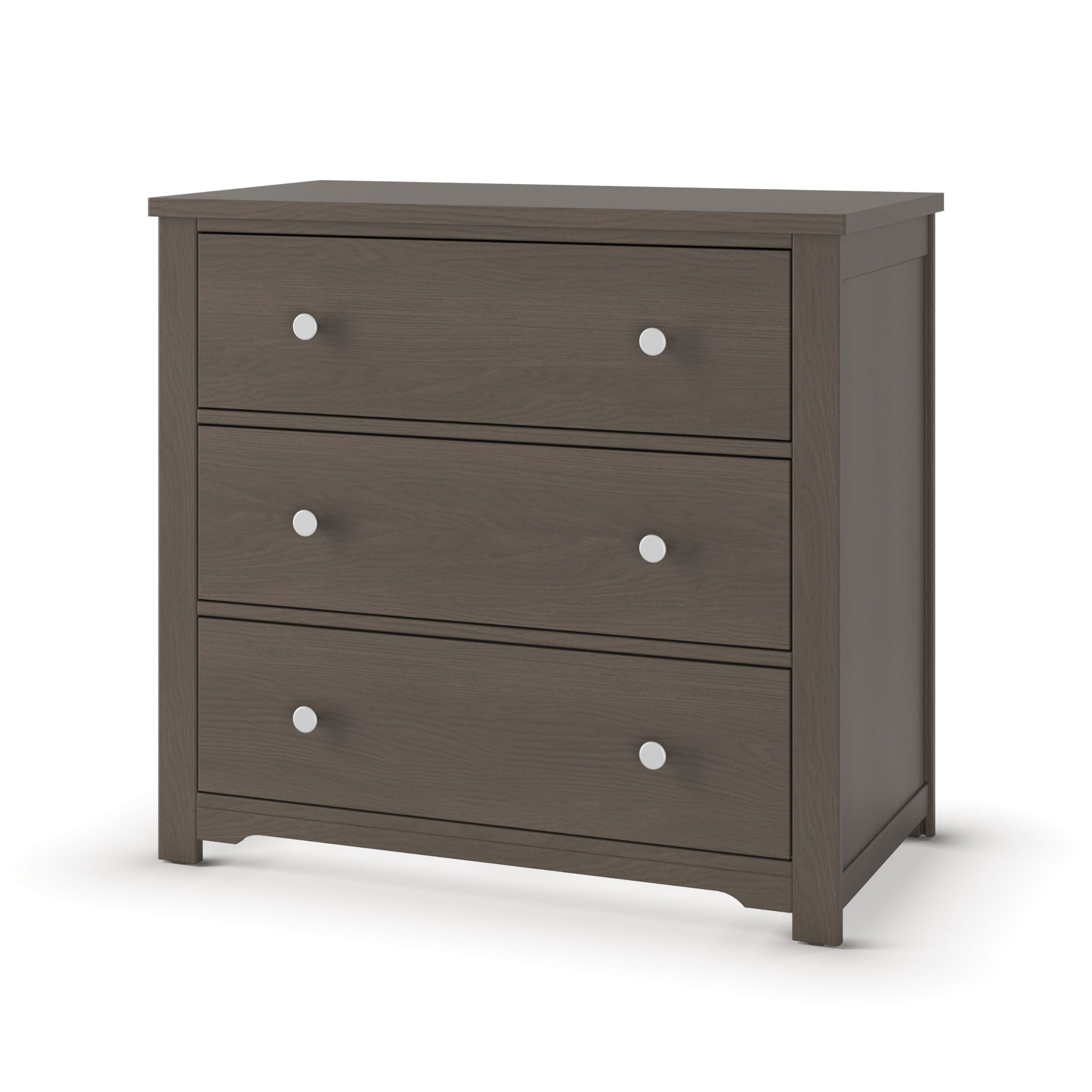 Harmony 3-Drawer Dresser with Changing Table Topper. Dapper Gray - Image 2