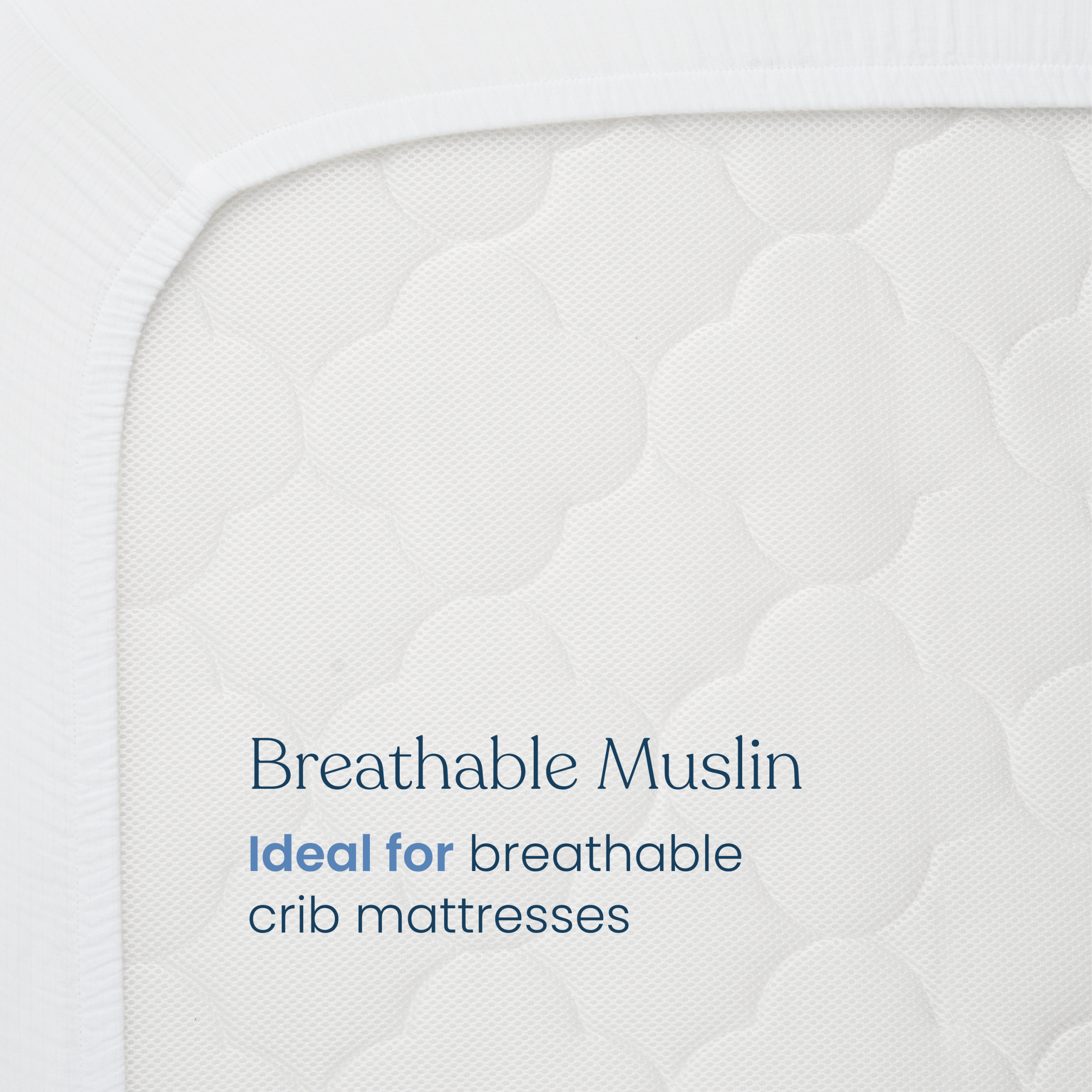 Fitted Crib Sheets 100% Organic Cotton Muslin 2 Pack - Image 4